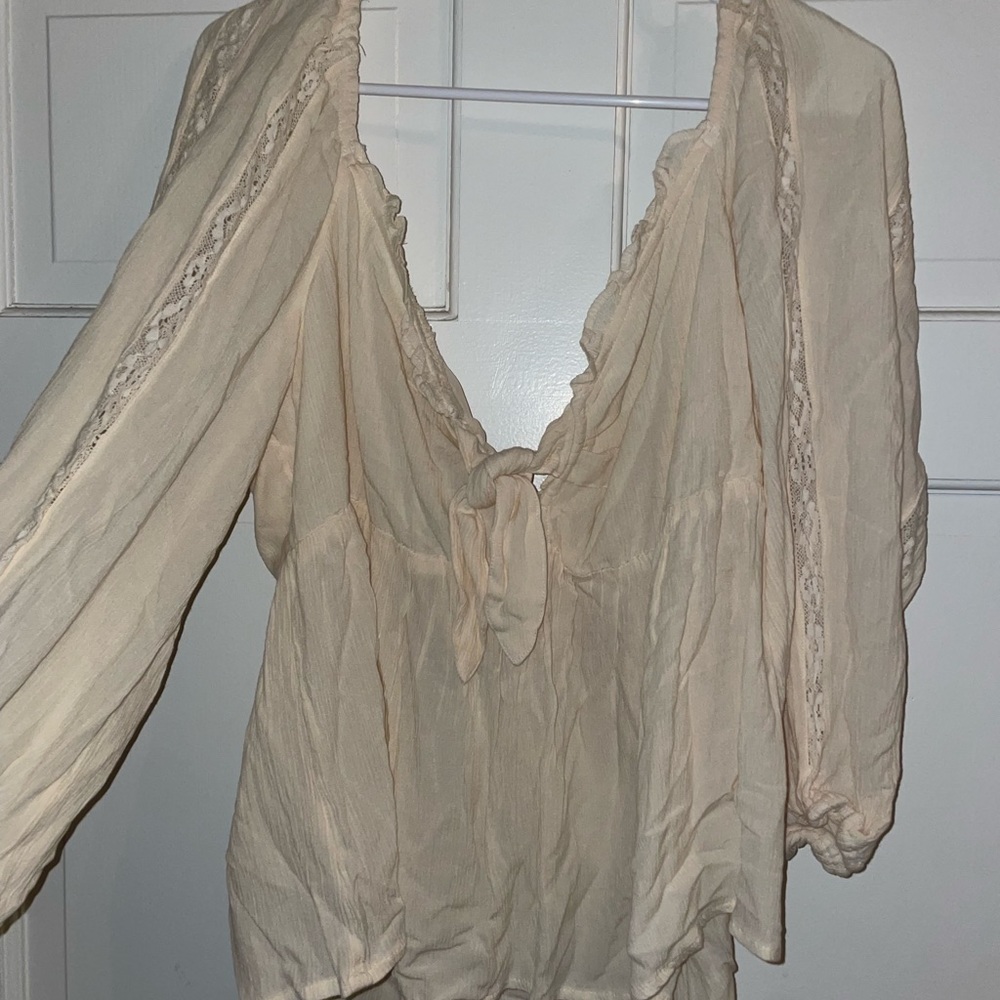 American Eagle Peasant Blouse XXL
